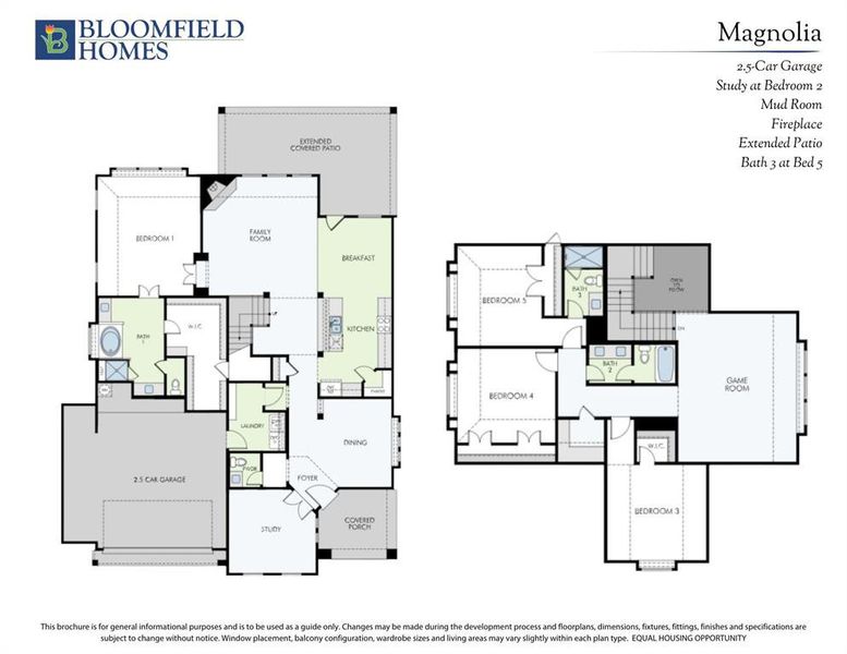 2D floor plan layout of this home in Bear Creek Classic 60, Lavon, TX (Image 5). 2D floor plan layout of this home in Bear Creek Classic 60, Lavon, TX (Image 5).