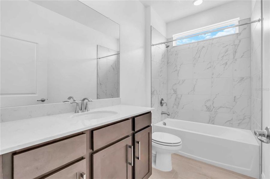 Furnished interior view inside a new home in Tamarack at Two Rivers, Zephyrhills (Image 9).