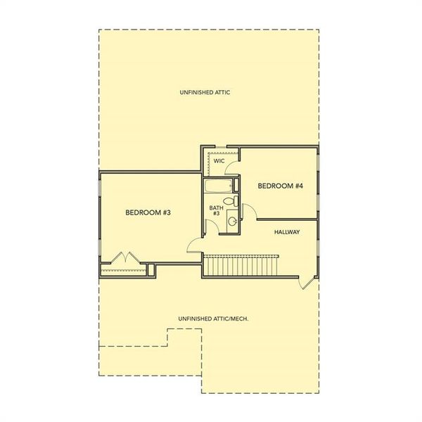 2D floor plan layout of this home in Meadow Pines, Dallas, GA (Image 3). 2D floor plan layout of this home in Meadow Pines, Dallas, GA (Image 3).