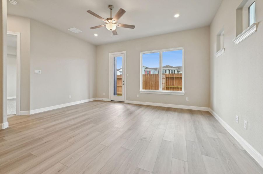 Photo is not of the actual home but is an inspirational photo of builder’s model home and may depict options, furnishings, and/or decorator features that are not included. Photo is not of the actual home but is an inspirational photo of builder’s model home and may depict options, furnishings, and/or decorator features that are not included.