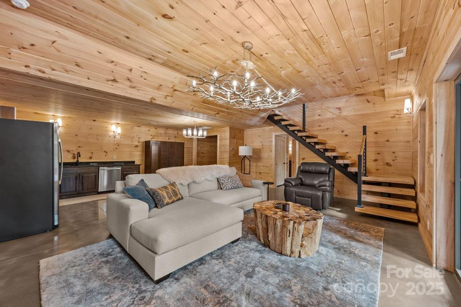 Furnished interior view inside a new home in , Zirconia (Image 15).