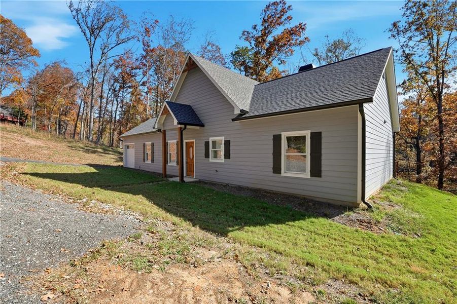 Exterior details and patio area of a home in , Cumming (Image 20).
