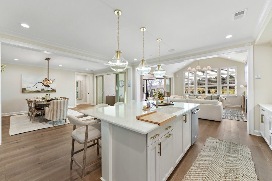 Representative furnished interior of a home built from the Monterey by Classica Homes in Riverchase Estates, Lancaster (Image 14).