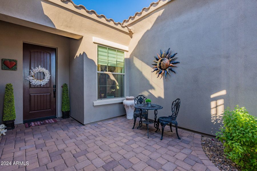 Lovely courtyard