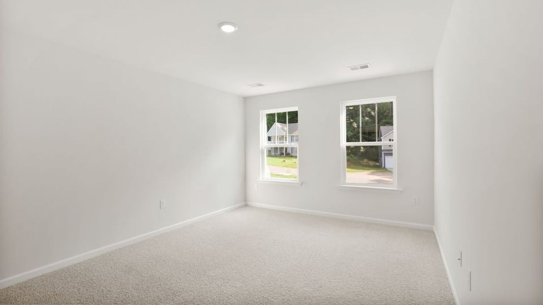 Spacious, unfurnished interior of a new home in Hawk Ridge, Anderson (Image 30). Spacious, unfurnished interior of a new home in Hawk Ridge, Anderson (Image 30).