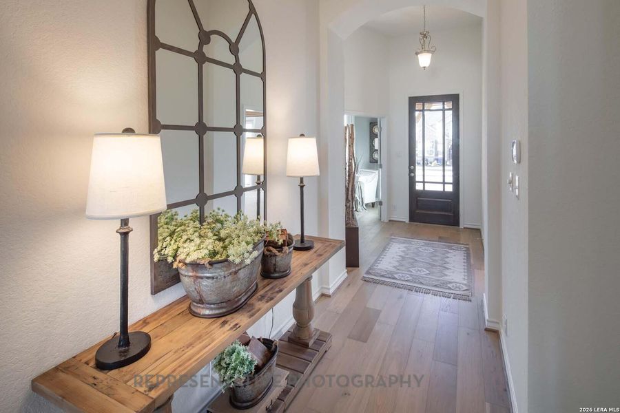Furnished interior view inside a new home in Davis Ranch, San Antonio (Image 26).