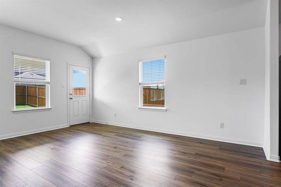 Spacious, unfurnished interior of a new home in River Ridge, Crandall (Image 18). Spacious, unfurnished interior of a new home in River Ridge, Crandall (Image 18).