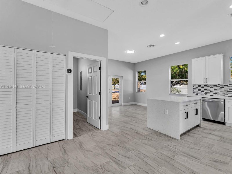 Furnished interior view inside a new home in , Fort Pierce (Image 10).