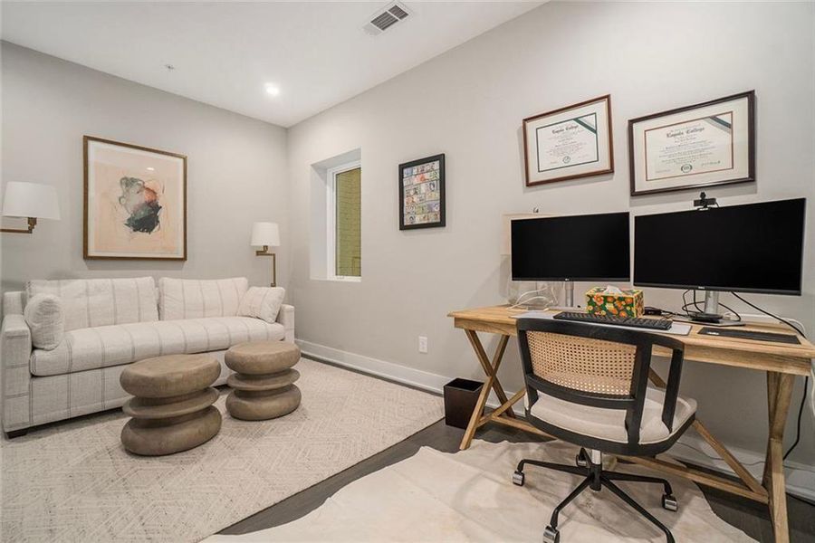 Furnished interior view inside a new home in , Atlanta (Image 12).