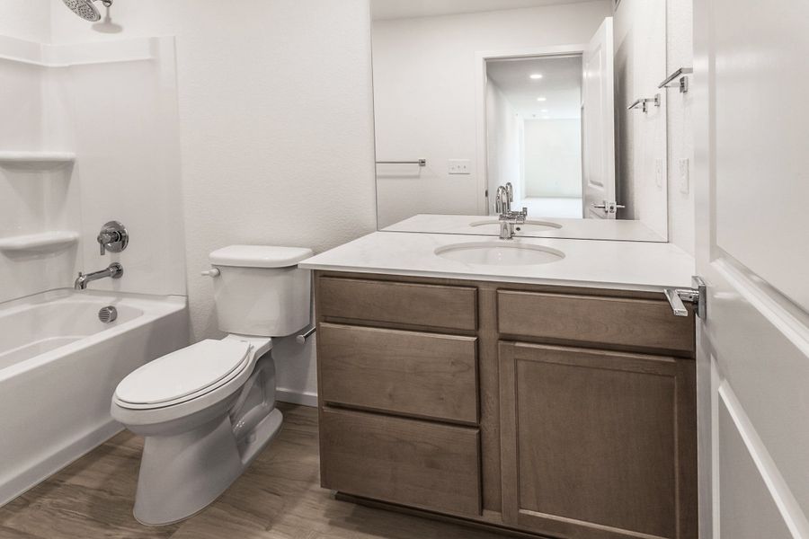 Furnished interior view inside a new home in Bloom, Fort Collins (Image 18).