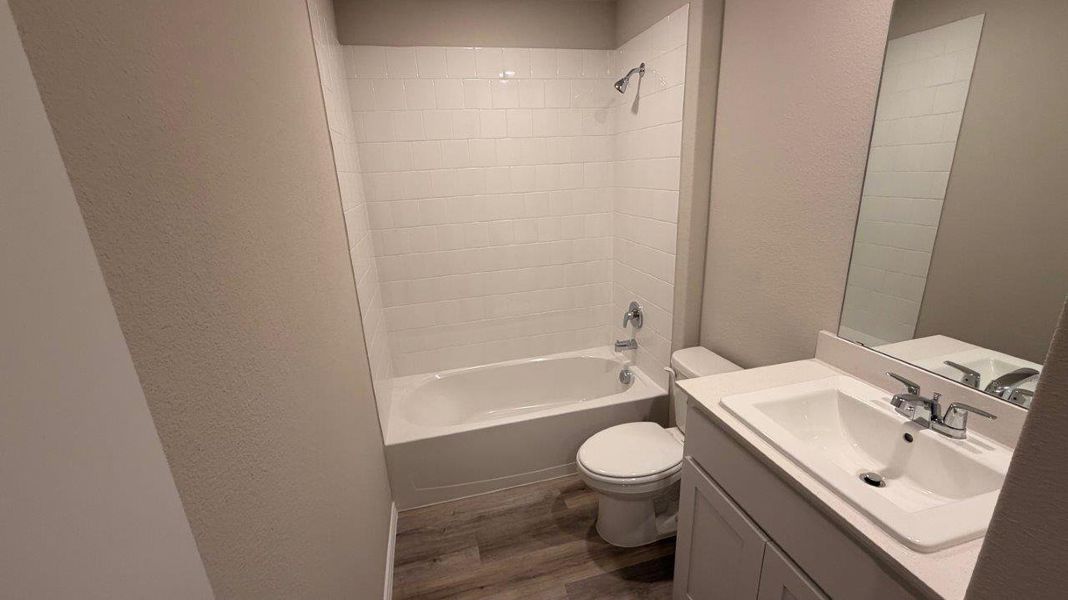 Furnished interior view inside a new home in Rosewood at Beltmill, Fort Worth (Image 6).