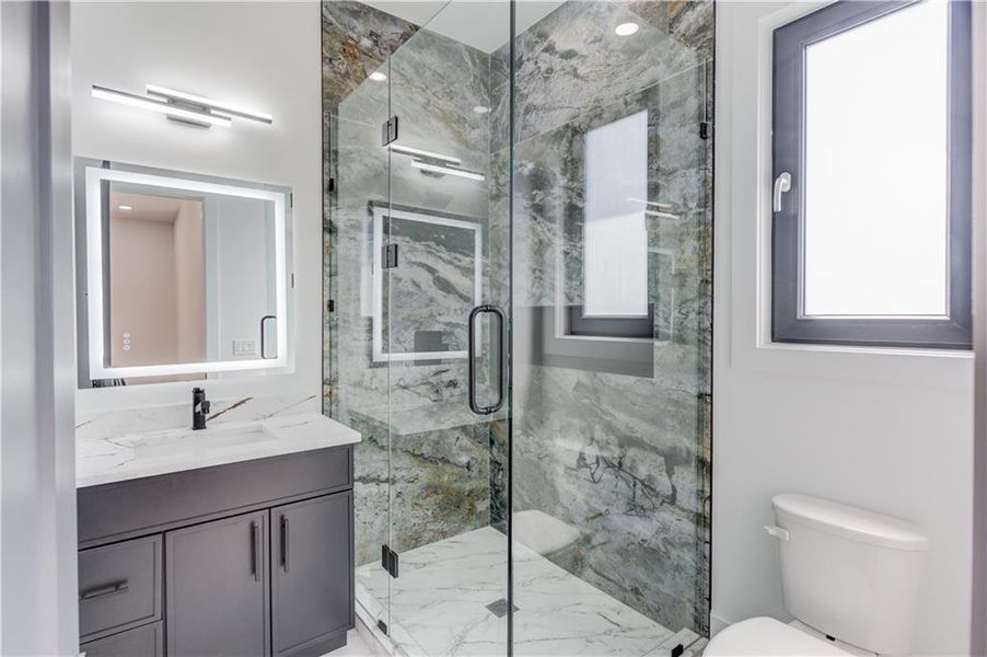 Furnished interior view inside a new home in , Sugar Hill (Image 12). Furnished interior view inside a new home in , Sugar Hill (Image 12).