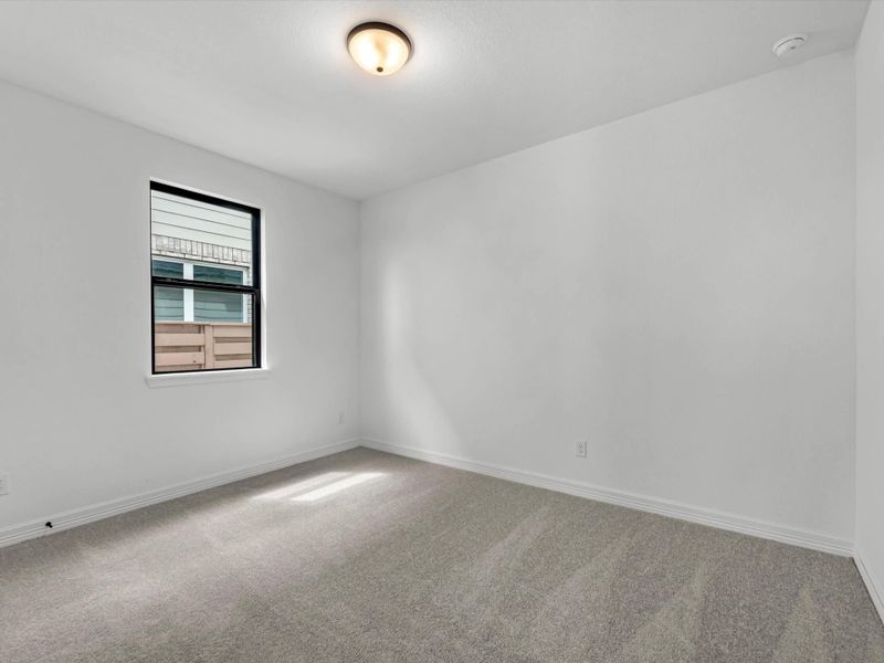 Spacious, unfurnished interior of a new home in Austin Point, Richmond (Image 22). Spacious, unfurnished interior of a new home in Austin Point, Richmond (Image 22).