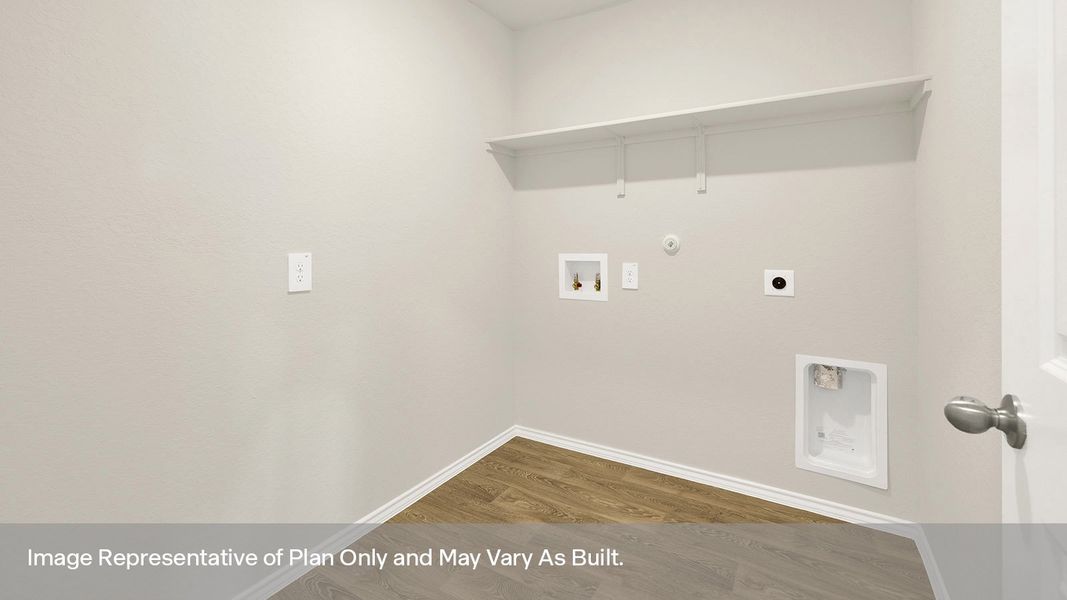 Representative unfurnished interior of a home built from the The Callahan by D.R. Horton in Swenson Heights, Seguin (Image 11). Representative unfurnished interior of a home built from the The Callahan by D.R. Horton in Swenson Heights, Seguin (Image 11).