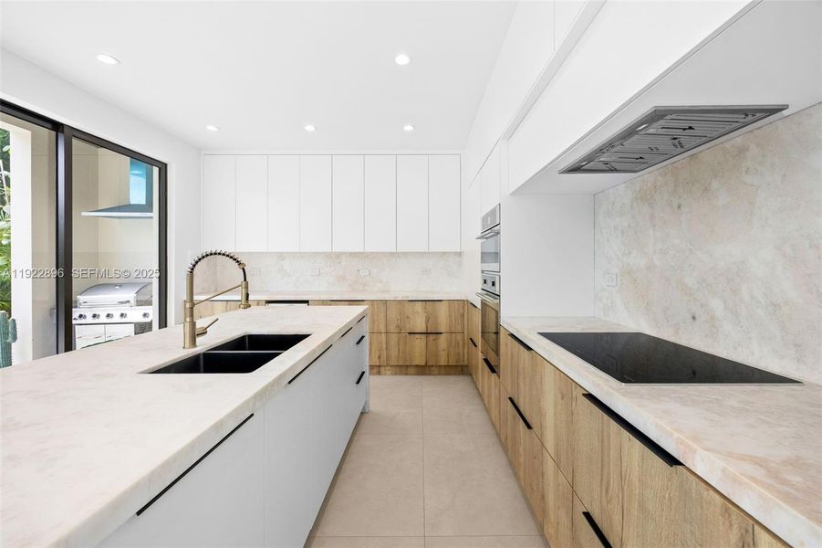 Furnished interior view inside a new home in , Miami (Image 15).