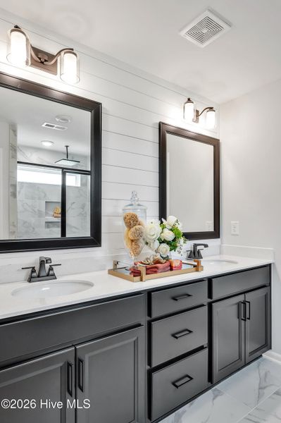 Furnished interior view inside a new home in Coastal Haven, Leland (Image 10).