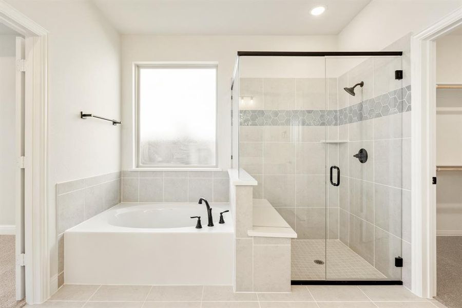 Furnished interior view inside a new home in Addison Hills Classic 60s, Cedar Hill (Image 11).