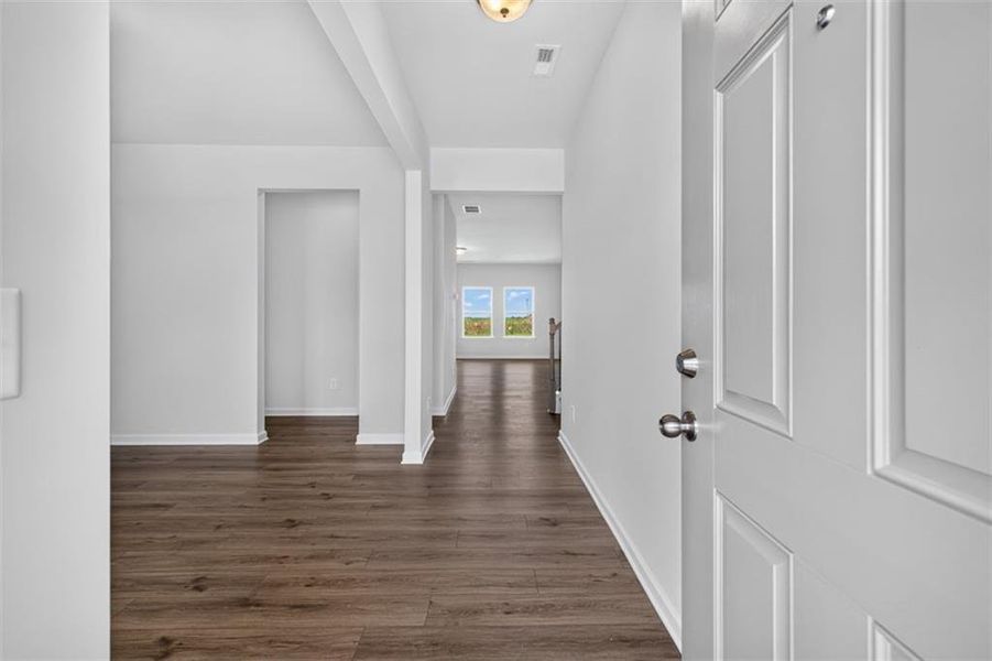 Spacious, unfurnished interior of a new home in The Stiles, Cartersville (Image 29).