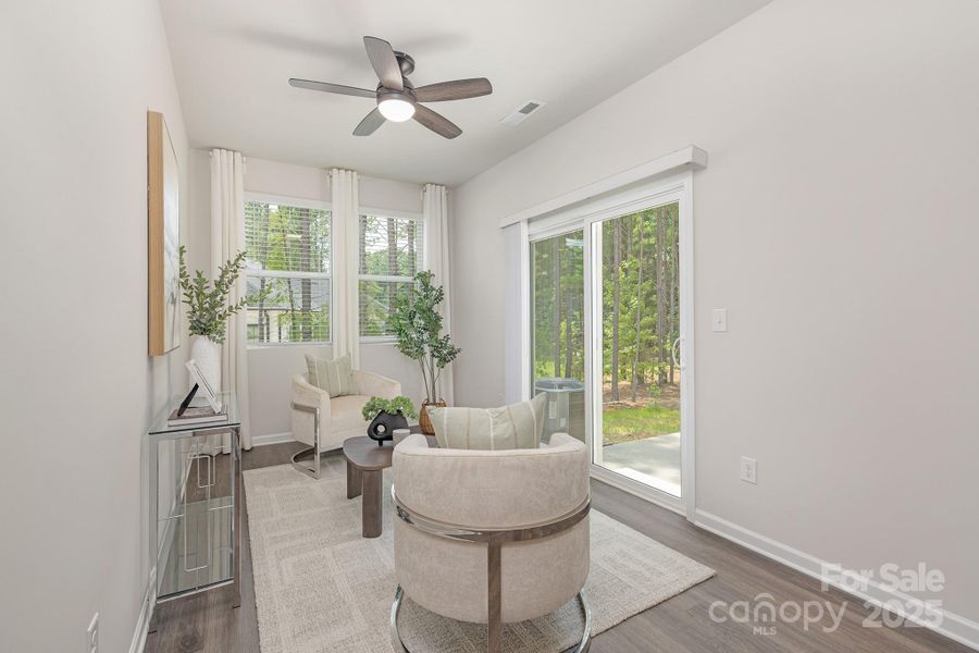 Furnished interior view inside a new home in , Salisbury (Image 9). Furnished interior view inside a new home in , Salisbury (Image 9).