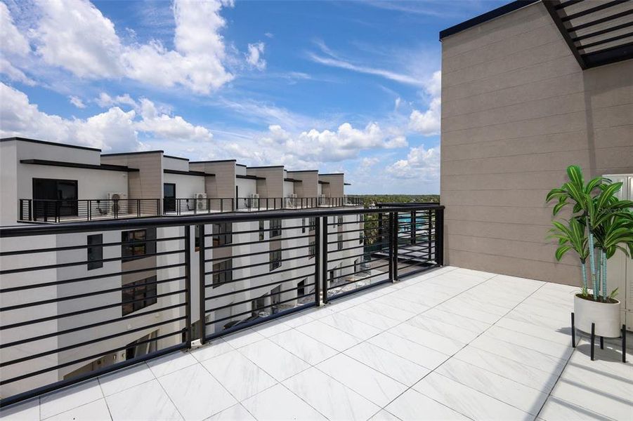 Exterior details and patio area of a home in , Ormond Beach (Image 4).