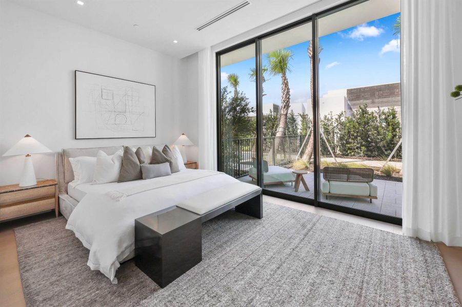 Furnished interior view inside a new home in , Palm Beach Gardens (Image 7).