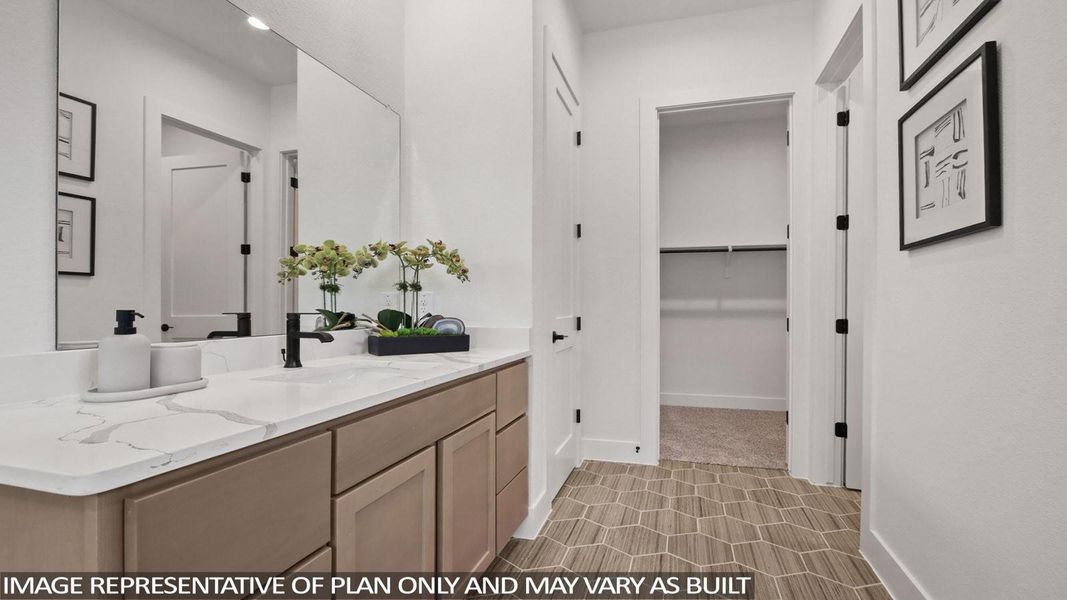 Furnished interior view inside a new home in , Pinehurst (Image 11).