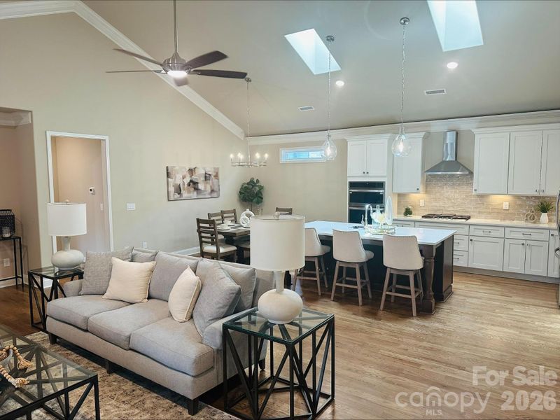 Furnished interior view inside a new home in , Denver (Image 9).