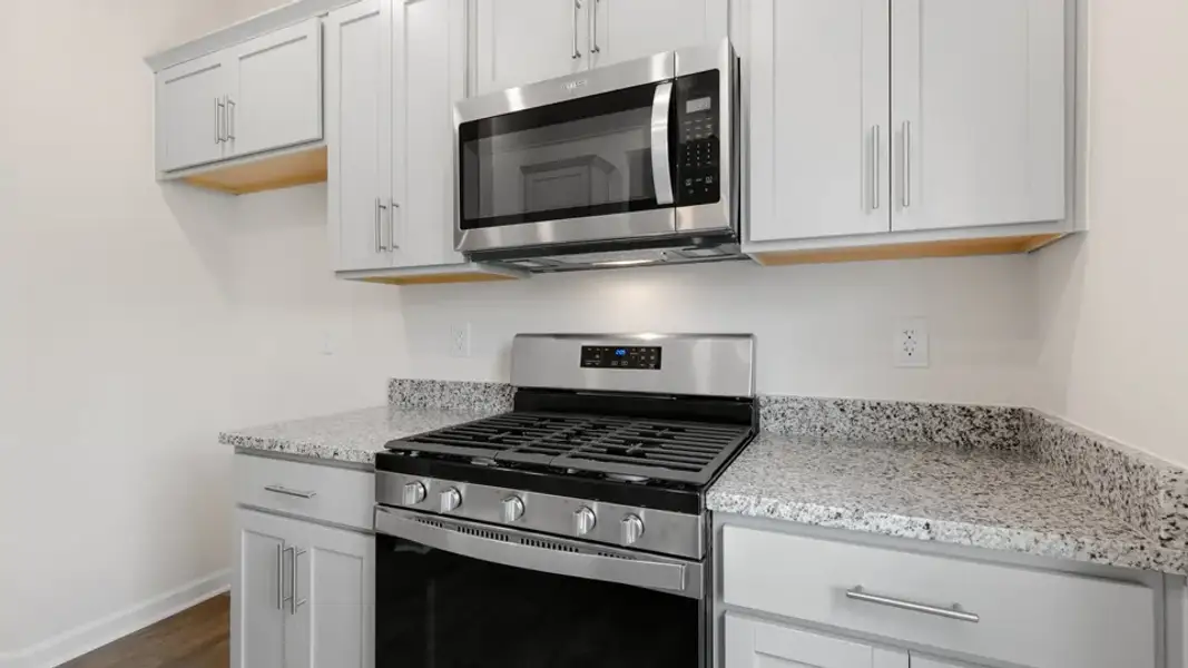 Furnished interior view inside a new home in The Townes at Galvins Ridge, Sanford (Image 6).