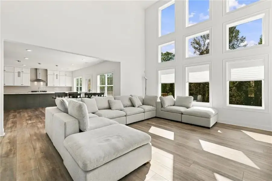 Furnished interior view inside a new home in , Conyers (Image 14).