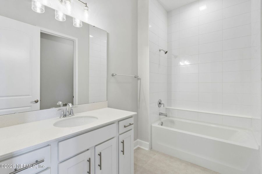 Furnished interior view inside a new home in Sandy Ridge, Yulee (Image 10).