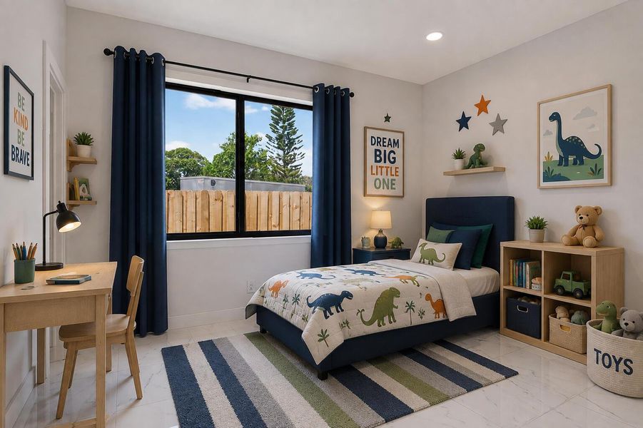 hird bedroom - photo staged hird bedroom - photo staged