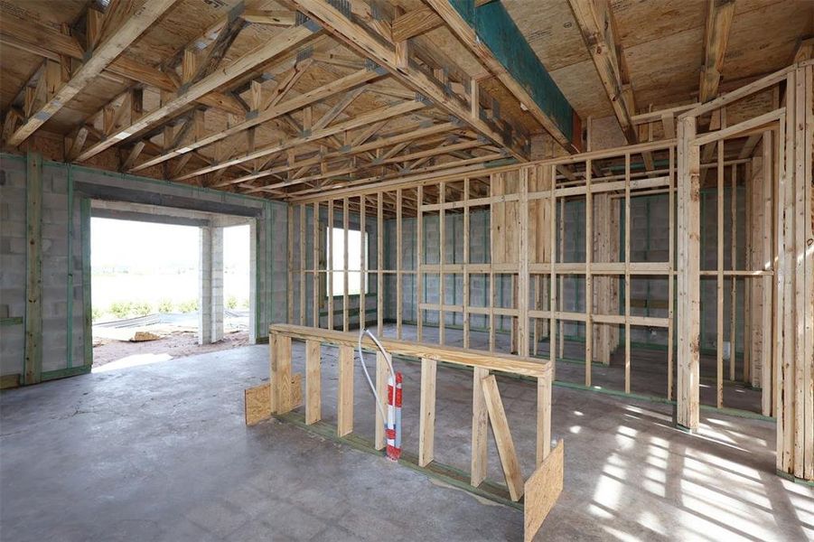 In-progress construction of a new home in Bay Lake Farms, St. Cloud, FL (Image 12).