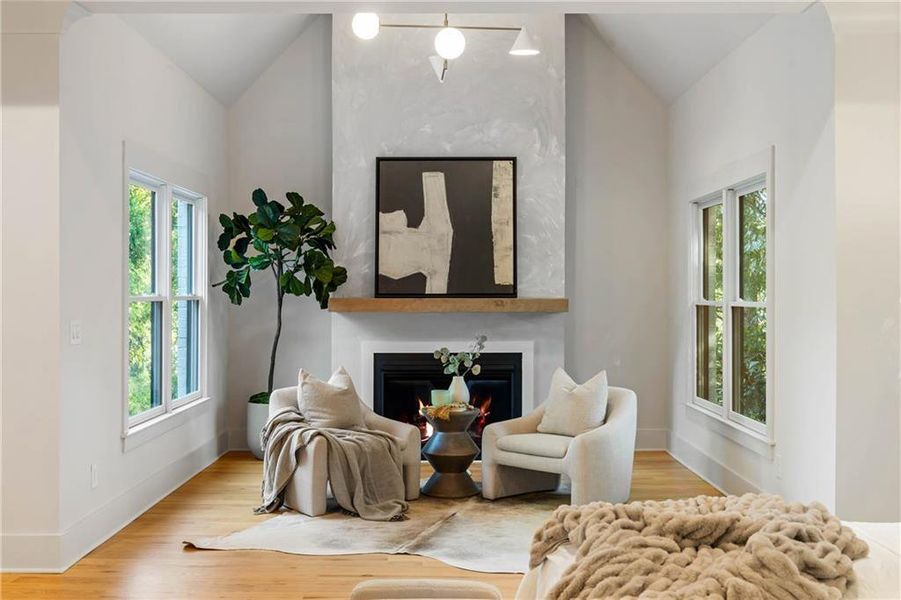 Furnished interior view inside a new home in , Marietta (Image 49).