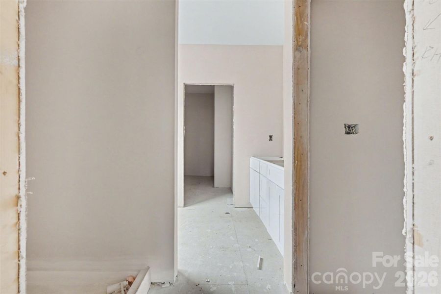 In-progress construction of a new home in , Gastonia, NC (Image 8).