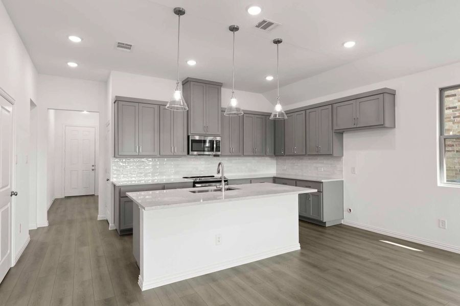 Kitchen featuring the Milan Collection