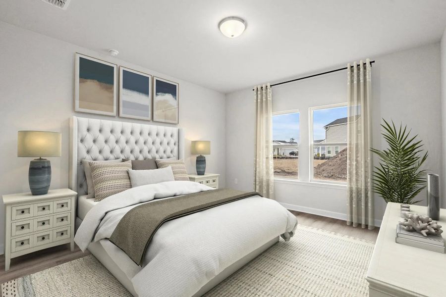 Furnished interior view inside a new home in , Ravenel (Image 9).