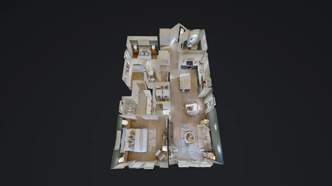 2D floor plan layout of this home in Del Webb at Legacy Hills, Celina, TX (Image 2).