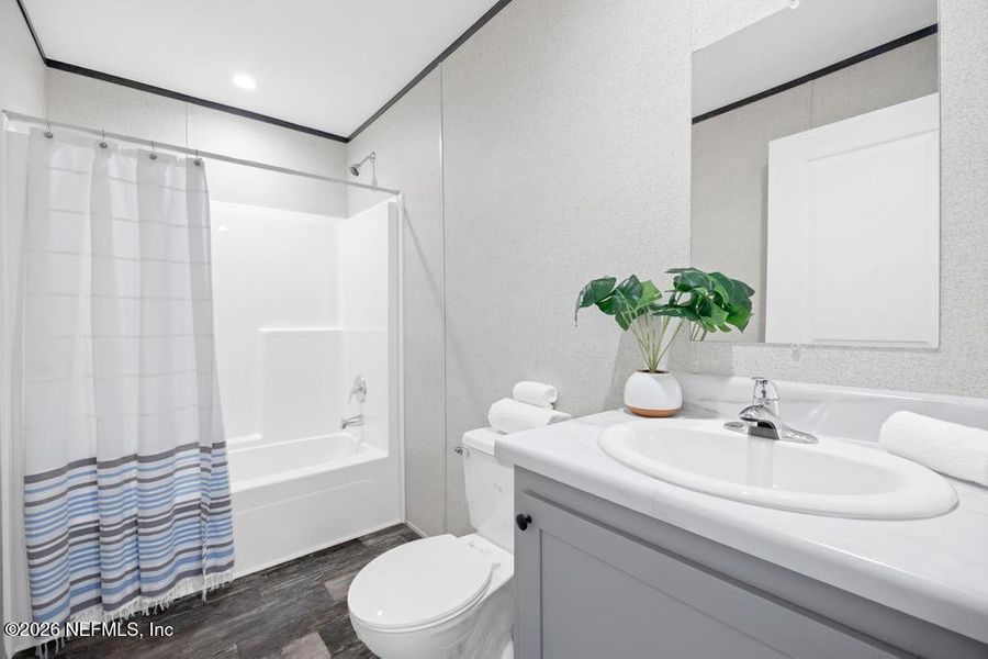 Furnished interior view inside a new home in , Hastings (Image 3).