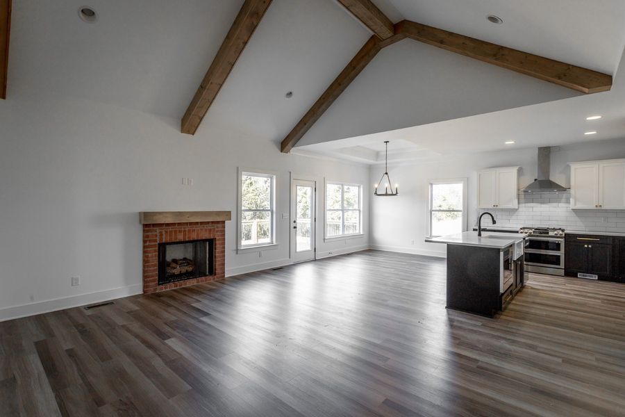 Representative furnished interior of a home built from the Groveland by Riverstone Construction, LLC in Creekside, Cleveland (Image 11).