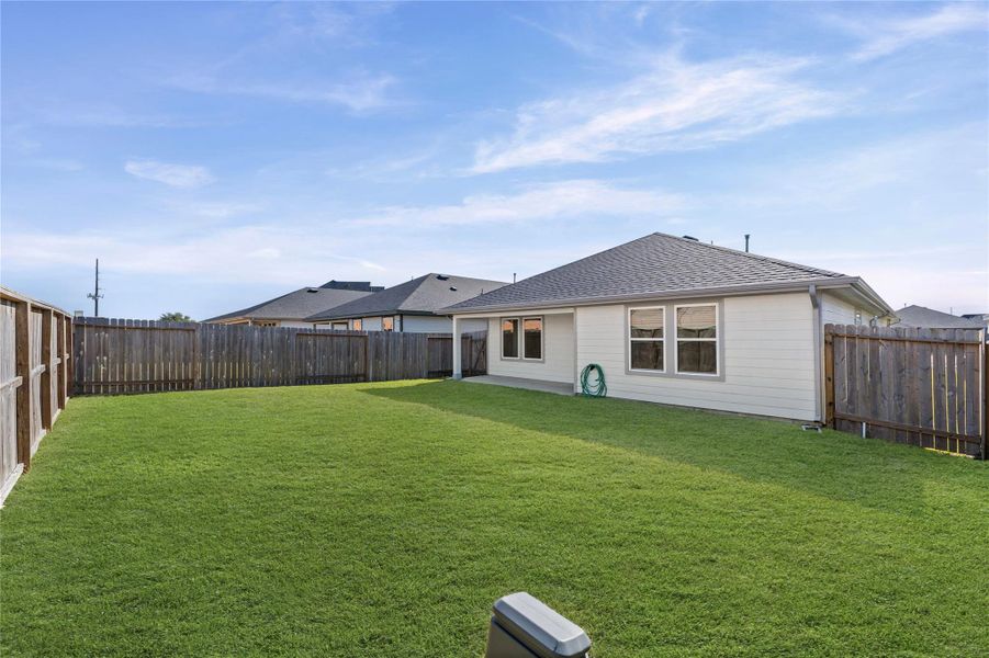 The incredibly spacious backyard is a rare find and provides a massive blank canvas for your outdoor living dreams.