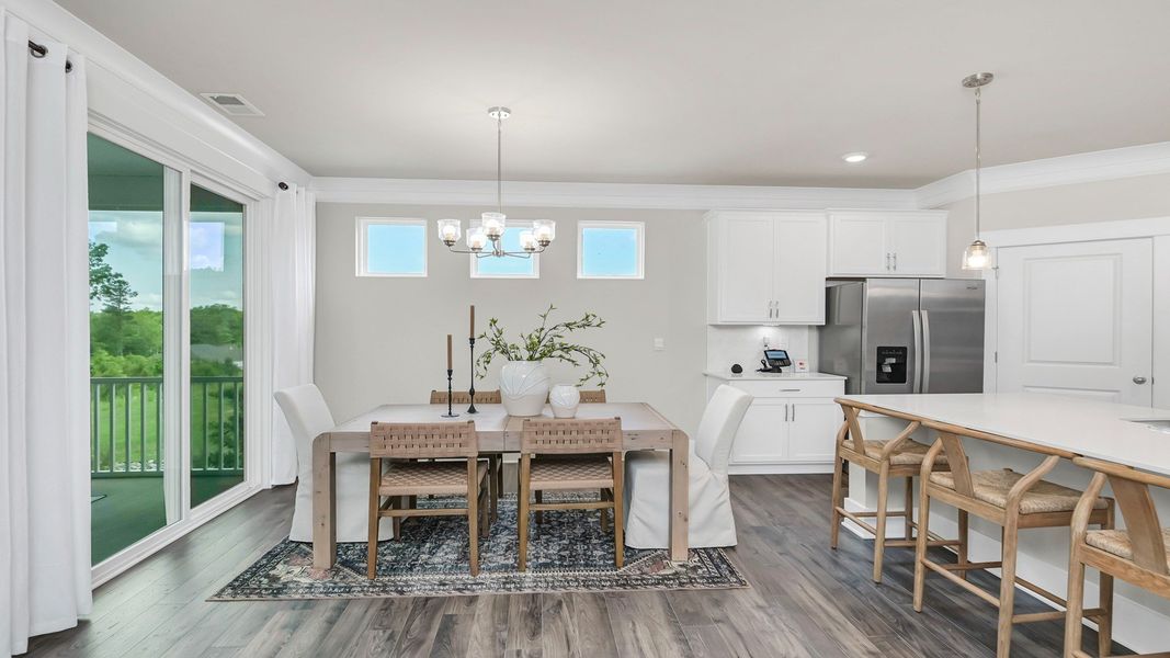 Furnished interior view inside a new home in Cross Creek, Lexington (Image 14).