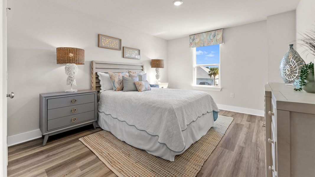 Furnished interior view inside a new home in WindMark Beach, Port Saint Joe (Image 32).