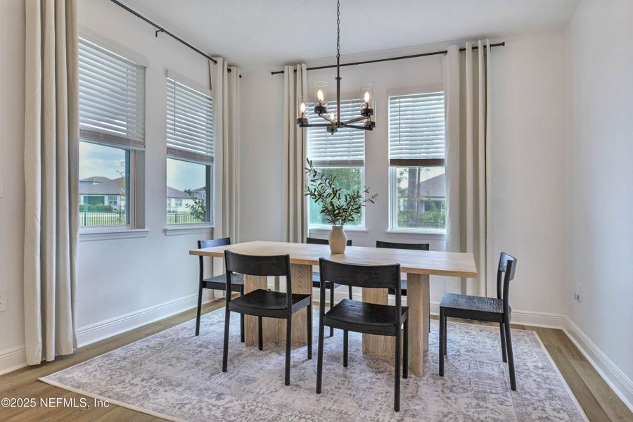 Furnished interior view inside a new home in Legends Preserve - Reserve Series, Daytona Beach (Image 38).