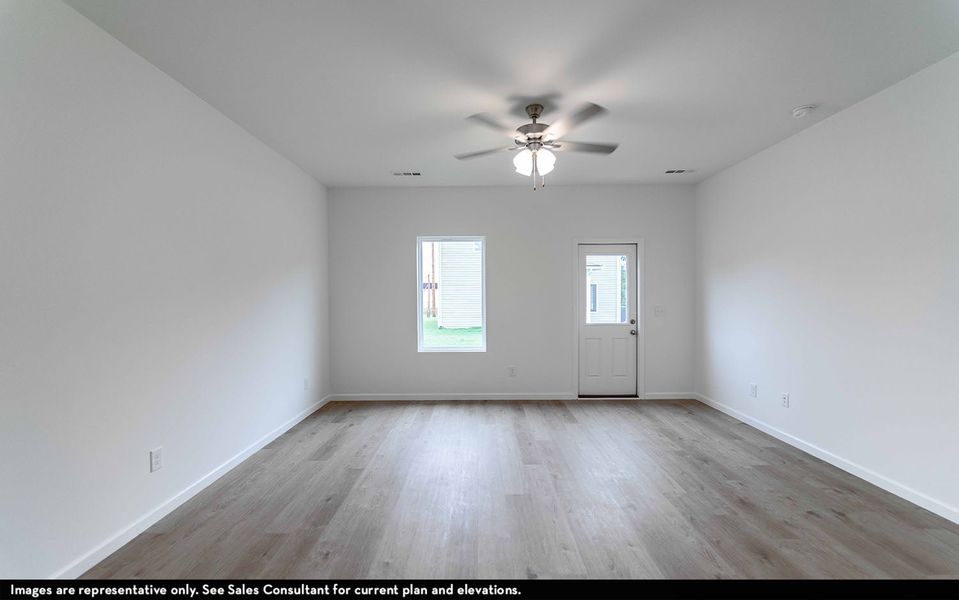 Spacious, unfurnished interior of a new home in Stonehenge, Manchester (Image 9).