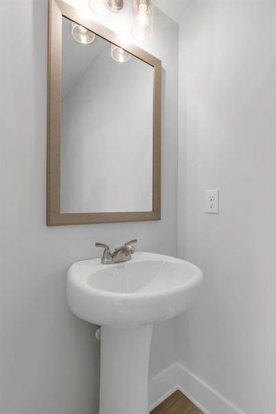 Close-up of interior finishes inside a home in Echo Park, Suwanee (Image 8).