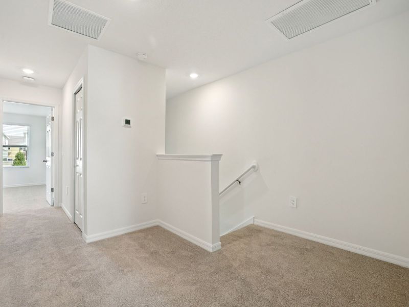 Spacious, unfurnished interior of a new home in Cagan Crossings West, Clermont (Image 9).