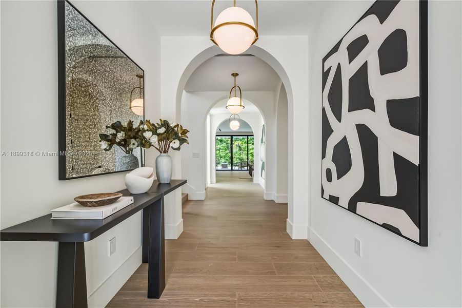 Furnished interior view inside a new home in , South Miami (Image 31).