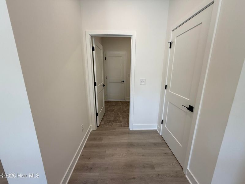 Spacious, unfurnished interior of a new home in Wood Creek Landing, Leland (Image 22). Spacious, unfurnished interior of a new home in Wood Creek Landing, Leland (Image 22).