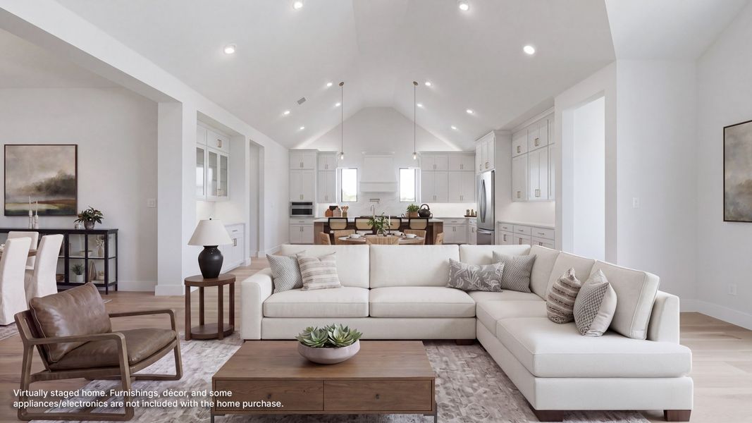 Furnished interior view inside a new home in Bristol Valley, Heath (Image 5).
