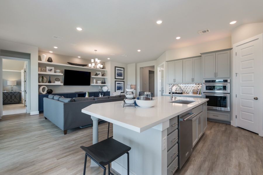 Furnished interior view inside a new home in Foxbrook, Boerne (Image 5).